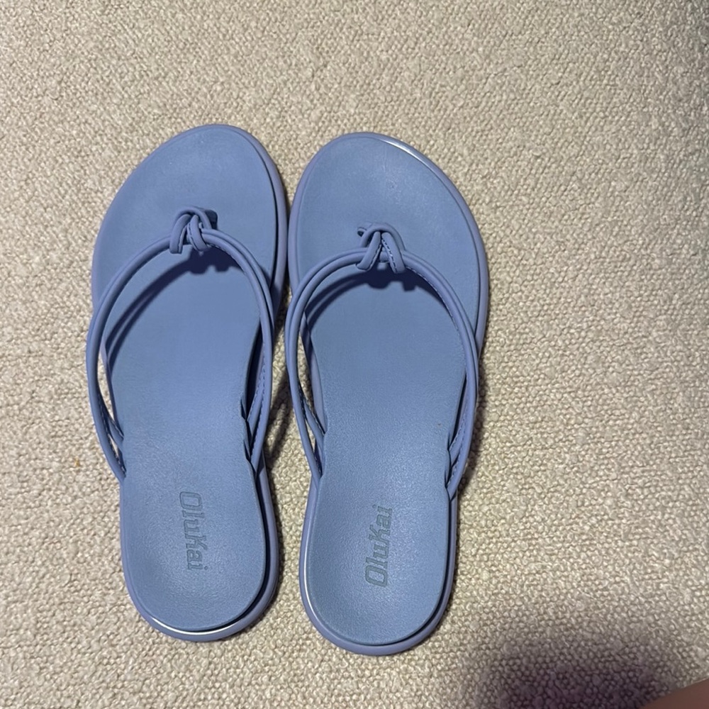 OluKai 'Aka Flip Flops Women’s 6 - Picture 6 of 7